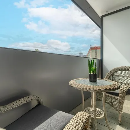 Lynx Hanza Pool Sauna Апартаменты Щецин